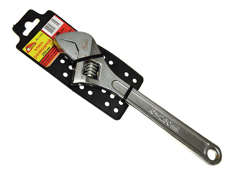 Ключ разводной, углеродистая сталь, 250 мм Hobbi/Remocolor (шт.)