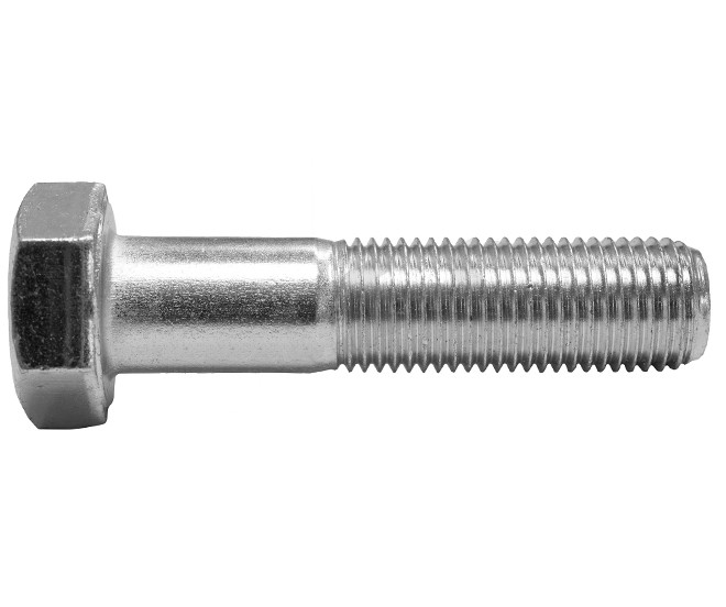 Болты DIN 931, с неполной резьбой, цинк,  6х 30 мм, пр.8.8 (2.5кг/278)